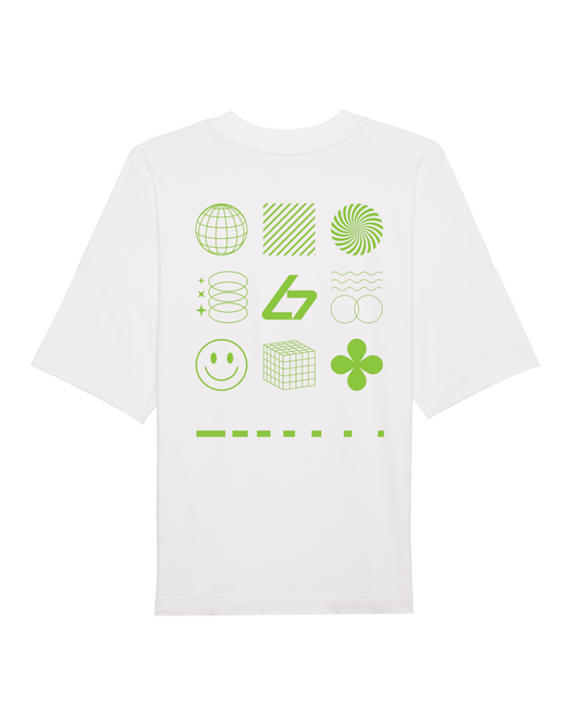 Green Iconic Elements T-shirt [White]