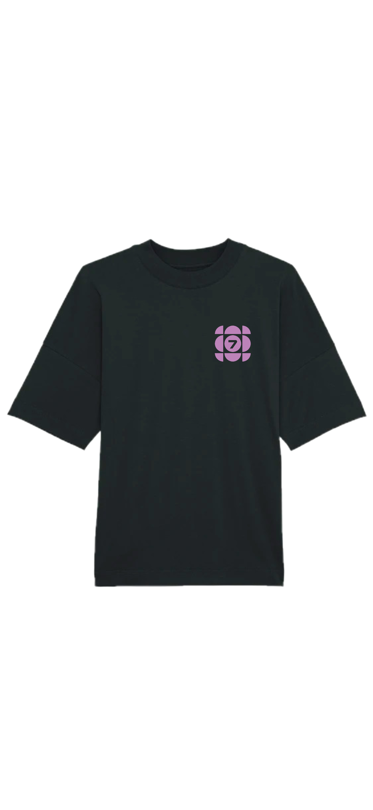 Purple Echo Tee [Black]