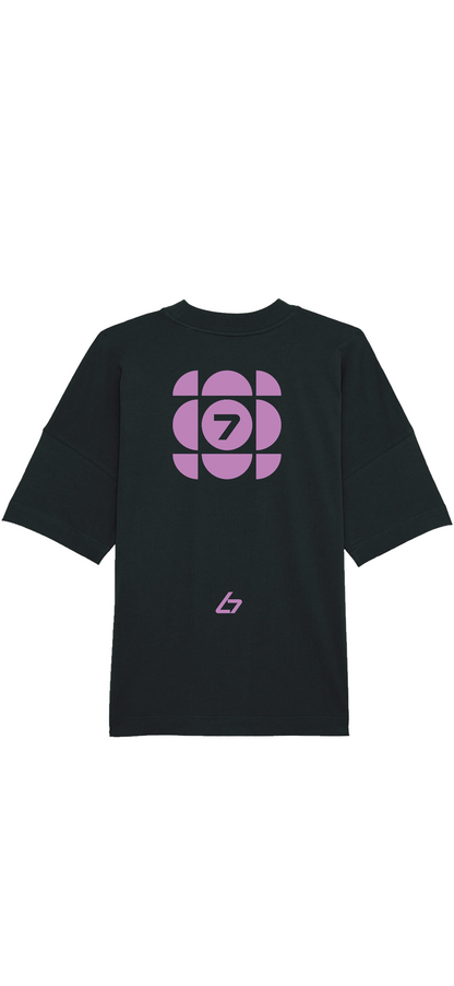 Purple Echo Tee [Black]