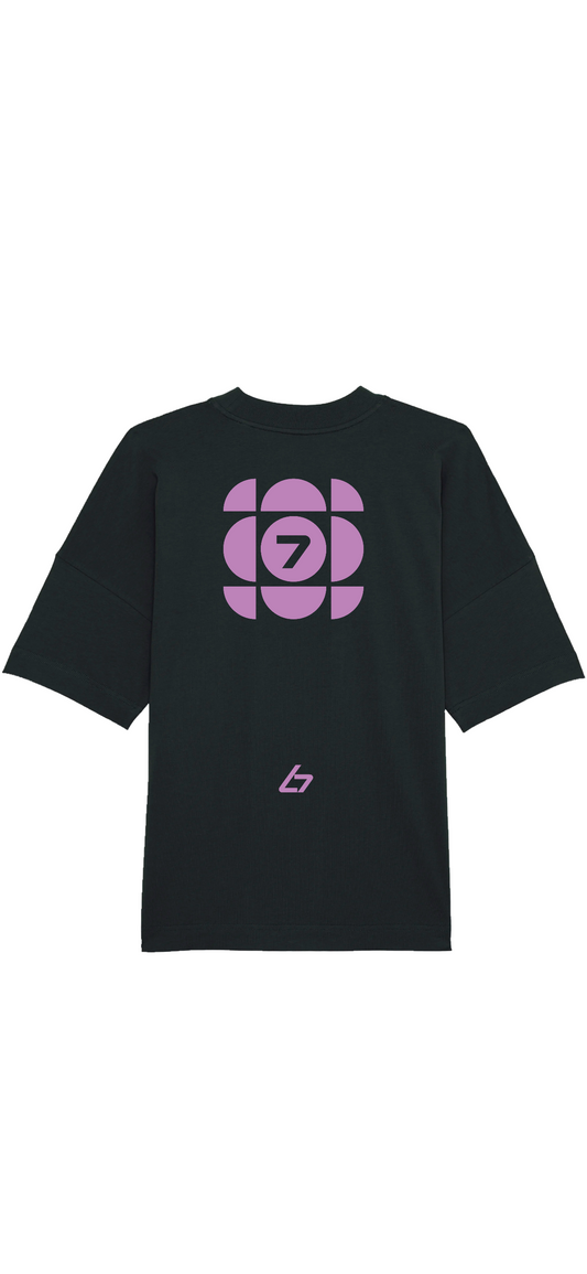 Purple Echo Tee [Black]