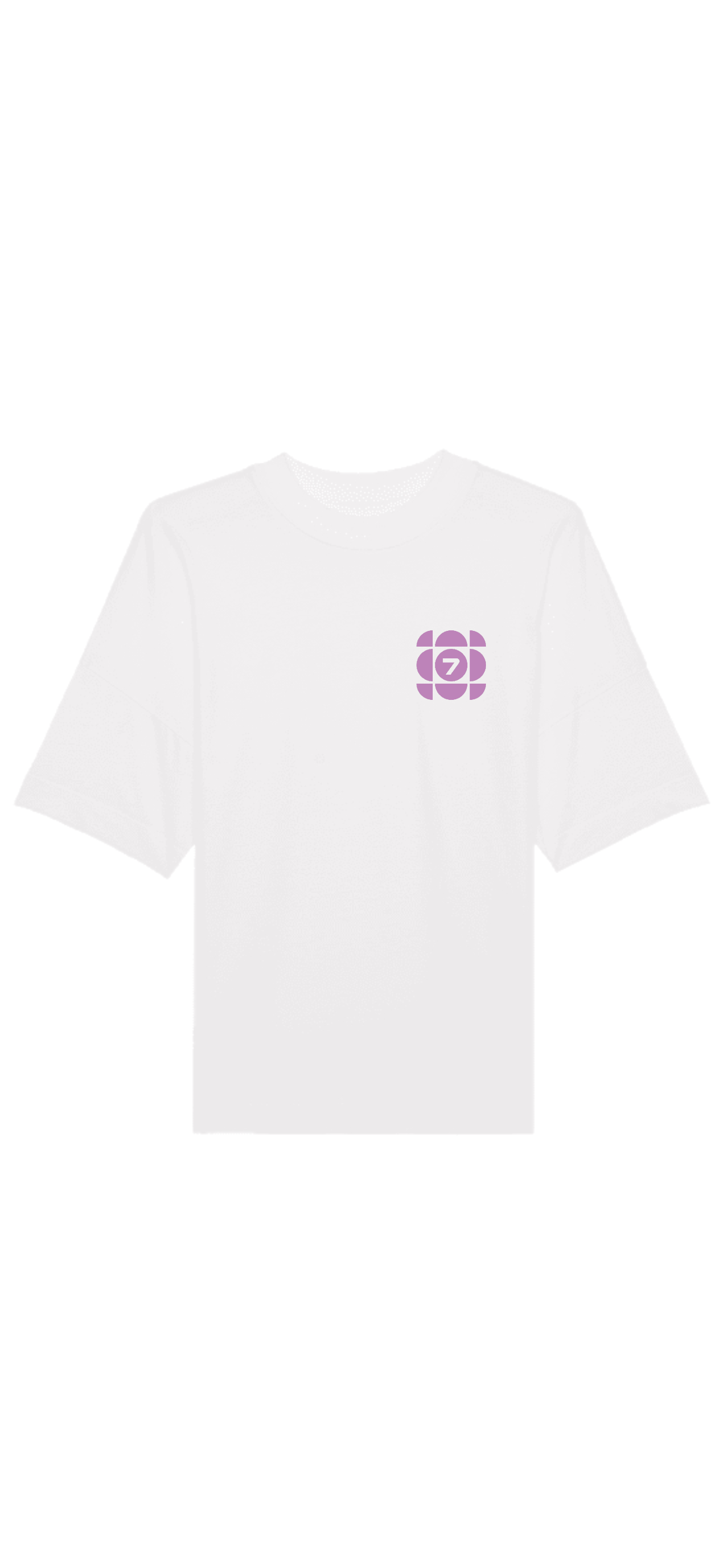 Purple Echo Tee [White]